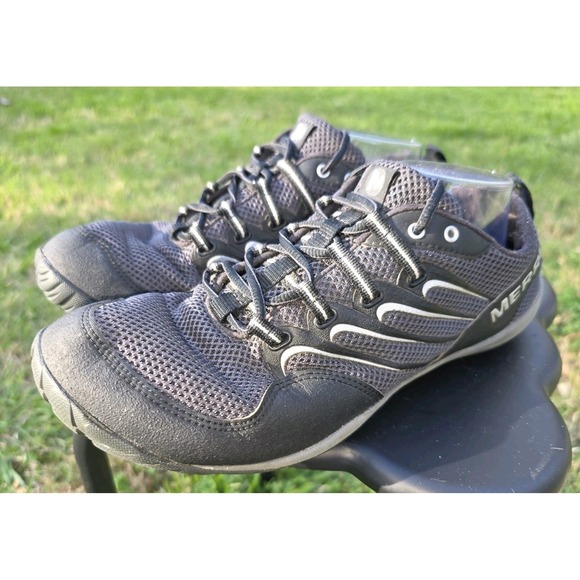 Merrell Other - Merrell Shoes Mens Size 11 Black Barefoot Trail Glove Granite Running J15647